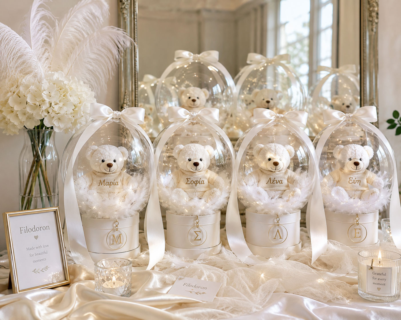 Bachelorette Balloon – White Elegant Collection